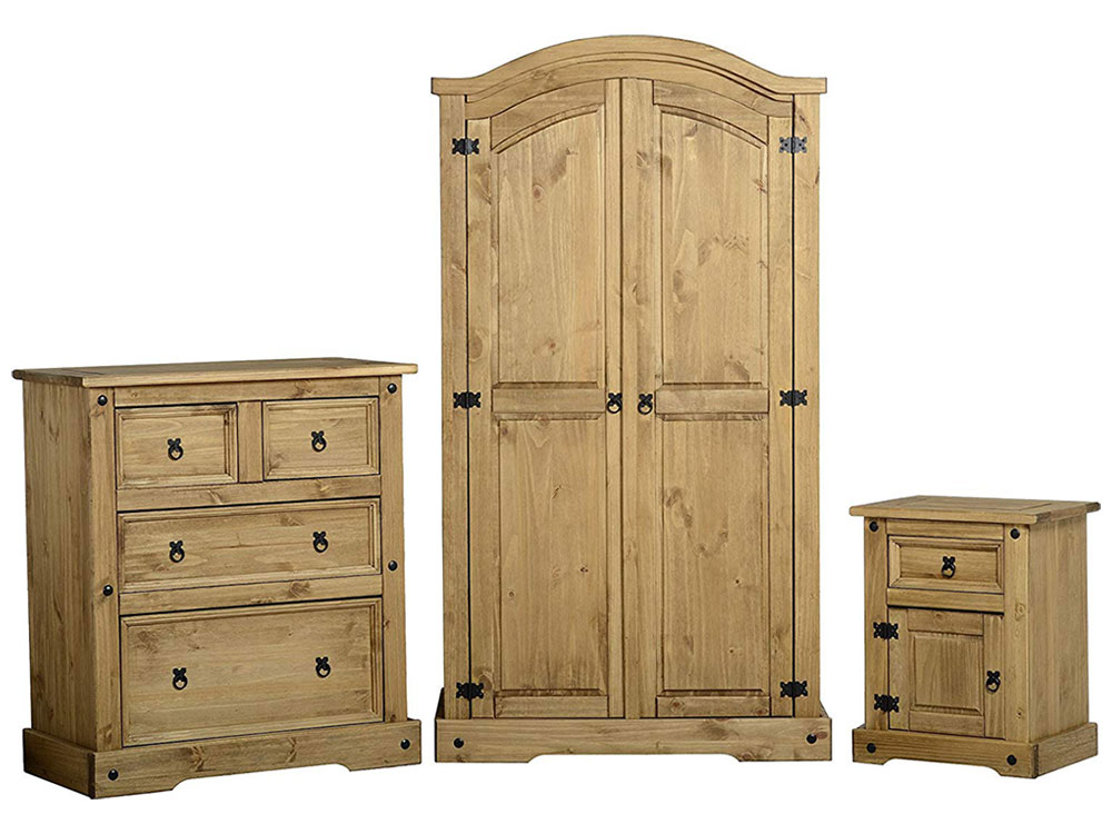 Corona Trio Bedroom Set MPD Furniture Wholesale Northern Ireland