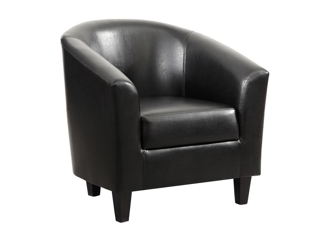 Tempos Tub Chair (Black) MPD Furniture Wholesale Northern Ireland
